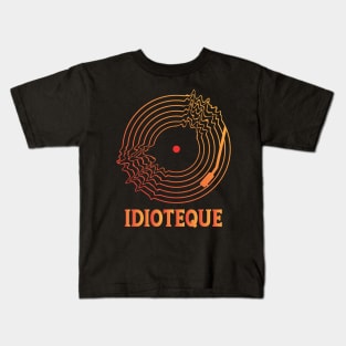 IDIOTEQUE (RADIOHEAD) Kids T-Shirt